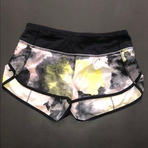 Lululemon multi color running shorts